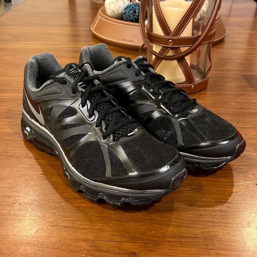 Nike Air Max 2012 Shoes Sneakers new black grey 487679 020 Women’s 11.5 Men’s 10